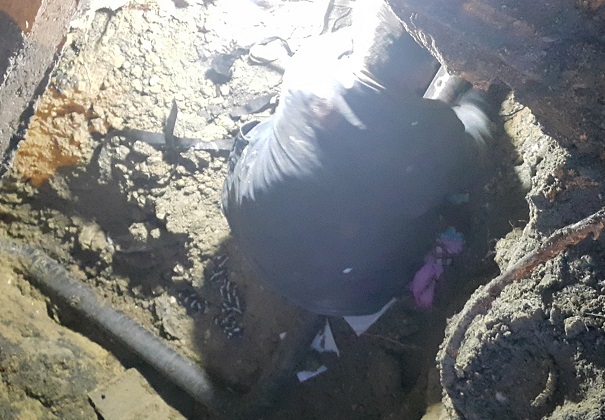 DOĞALGAZ HATTINDA ÇALIŞMA