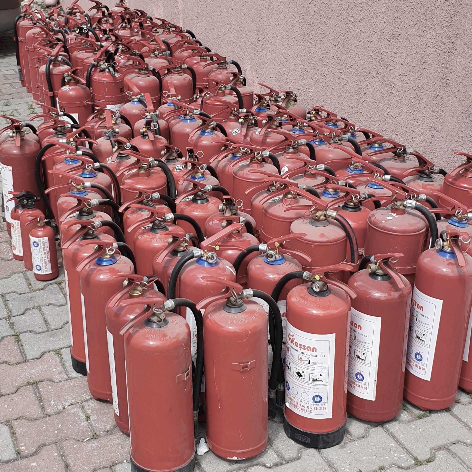 YANGIN TÜPLERİ DEĞİŞTİ